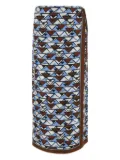 Prada geometric-print midi skirt - Brown