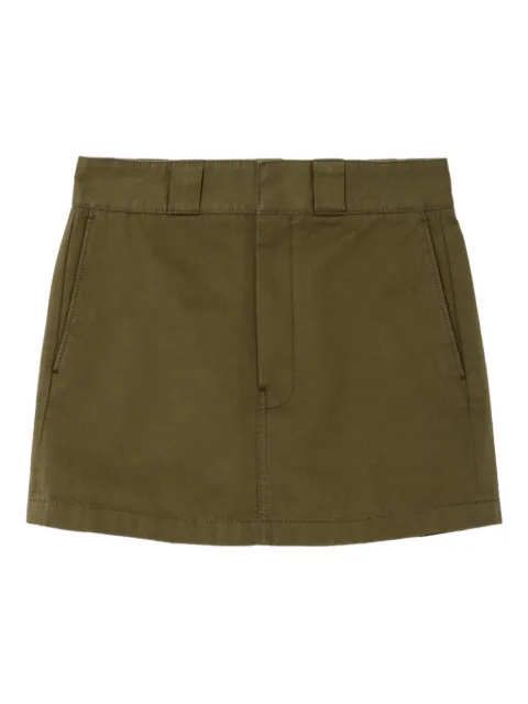 RE/DONE pockets cotton mini skirt