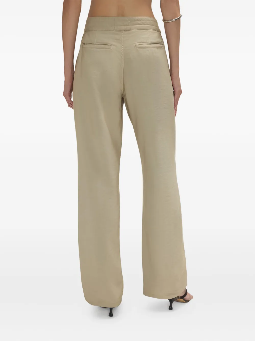 RE DONE The Surf Pant lace-up trousers Bruin