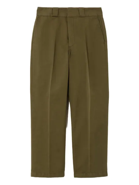 RE/DONE pressed-crease trousers