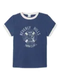 RE/DONE ringer swim club tee - Blue