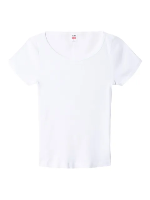 RE/DONE ribbed round-neck tee