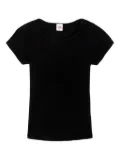 RE/DONE ribbed round-neck tee - Black