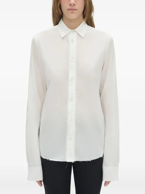 Ann Demeulemeester long-sleeved cotton shirt