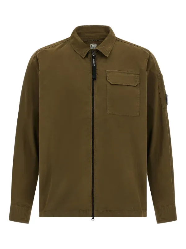 C.P. Company シャツジャケットLサイズ C.P. Company ポケット シャツジャケット | ブルー | FARFETCH JP