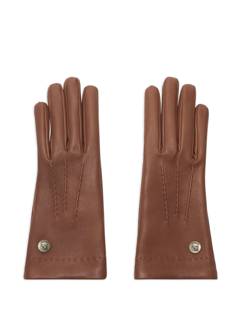 Burberry Leren handschoenen Bruin