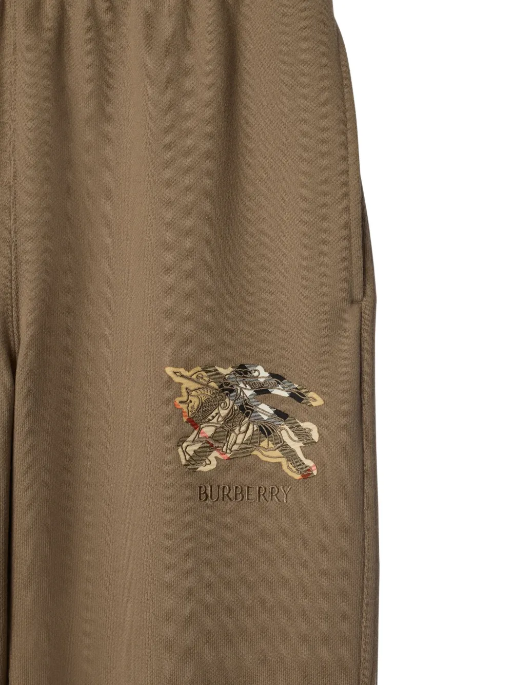 Burberry Equestrian-Knight check jogging pants - Bruin
