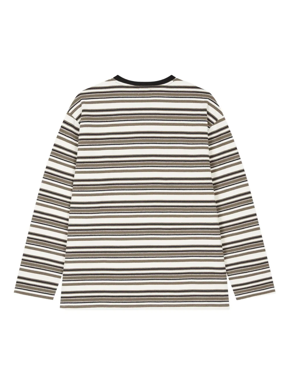STUDIO TOMBOY Gestreept T-shirt met lange mouwen - Beige