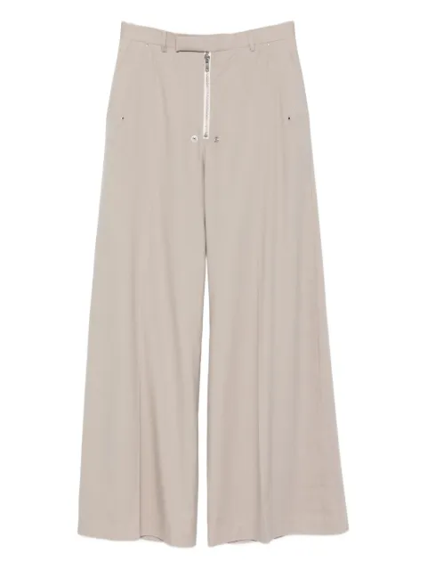 Rick Owens zip-fly wide-leg trousers