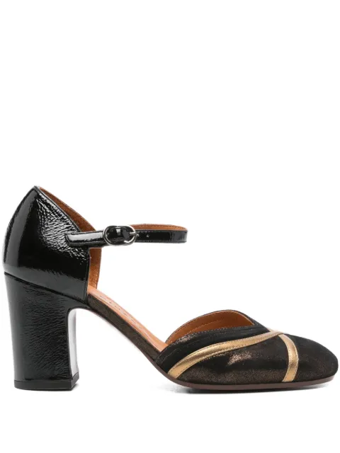Chie Mihara 65mm Merman leather ankle-strap pumps
