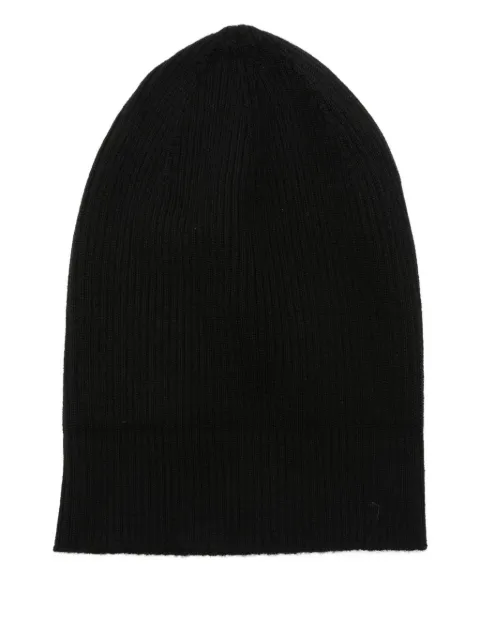 Rick Owens ribbed wool beanie