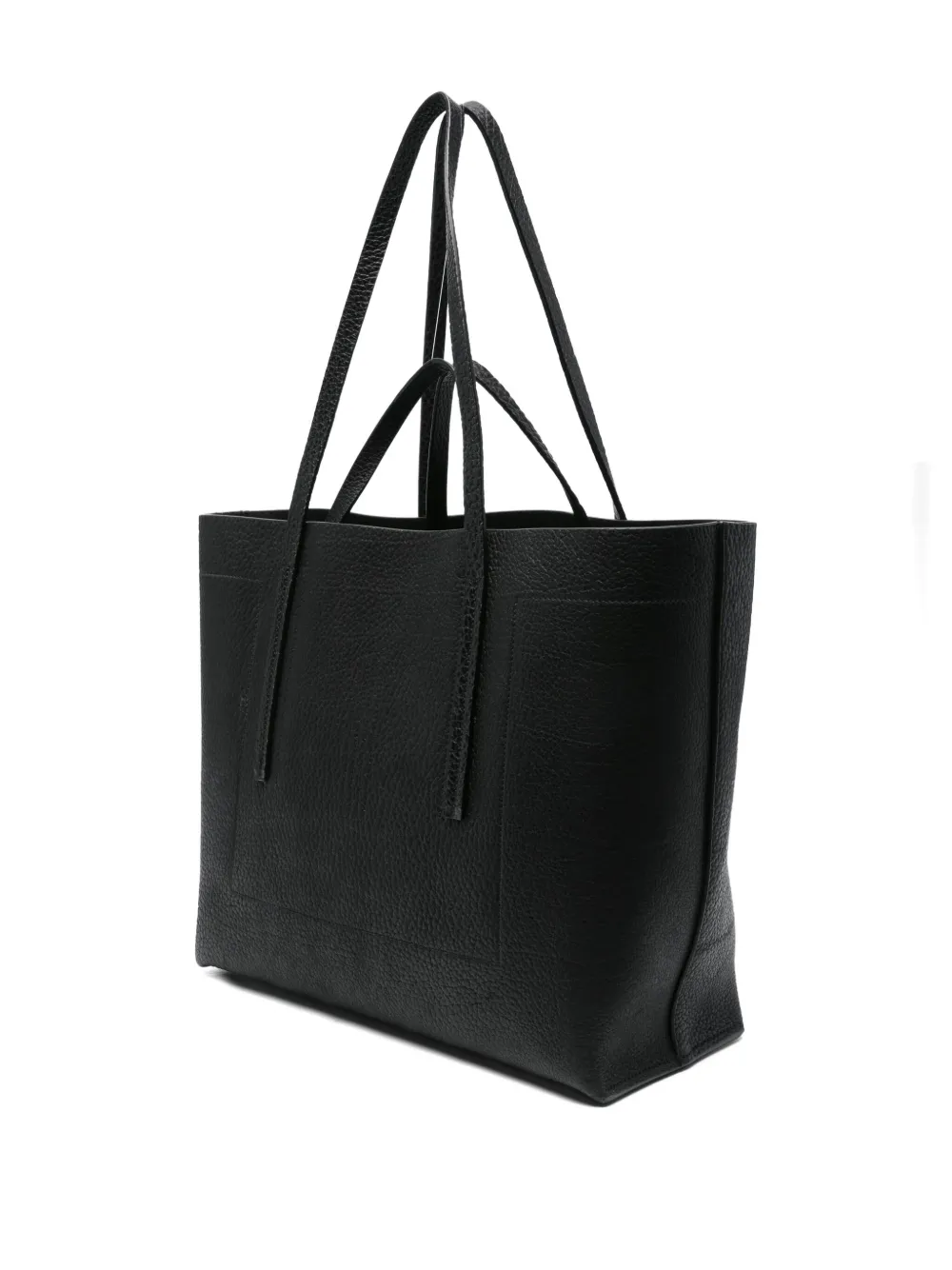 Rick Owens double-handle tote bag Zwart