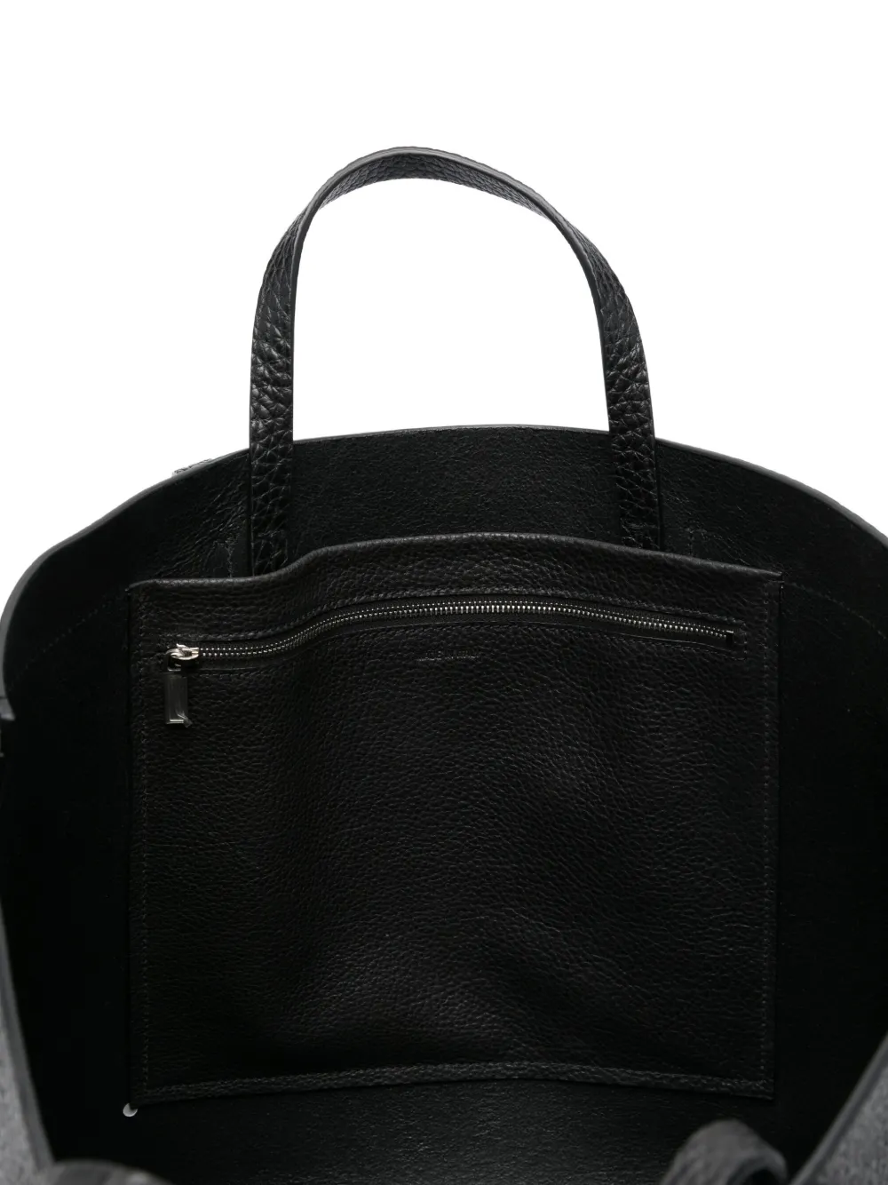 Rick Owens double-handle tote bag Zwart