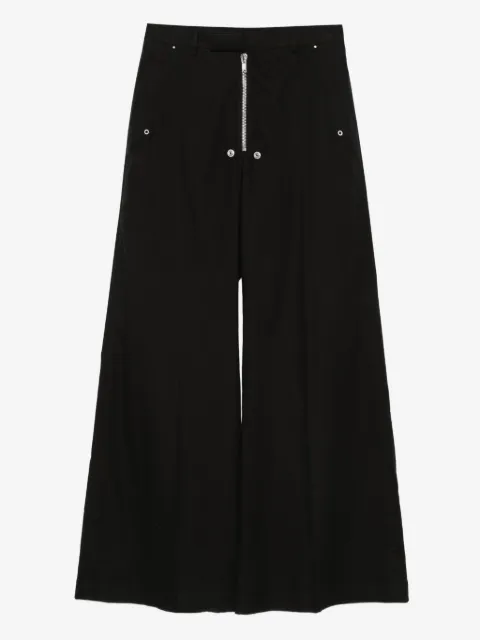 Rick Owens pantalones con cierre y botones