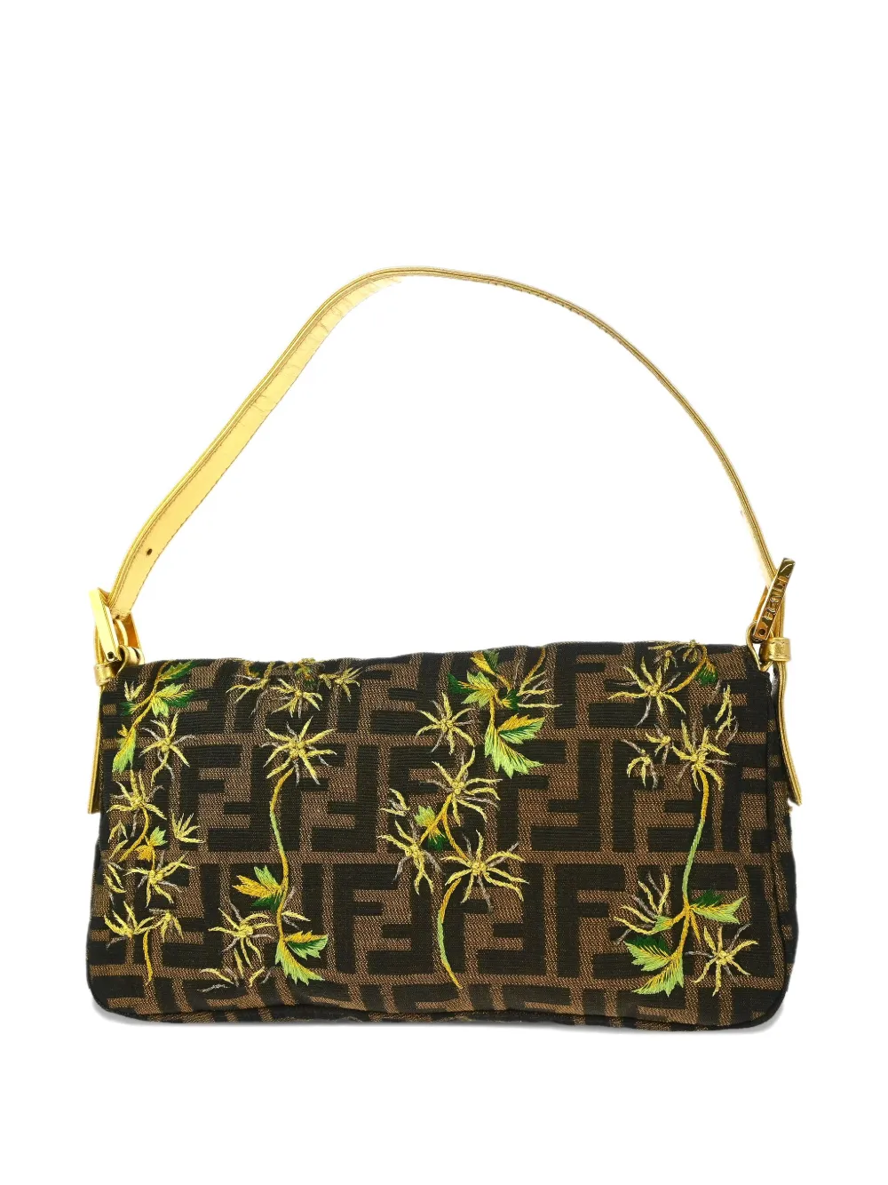 Fendi Pre-Owned sac porté épaule Zucca Floral Baguette (années 1990-2000) | Pre-owned | Image 2