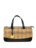 Burberry Pre-Owned 1990-2000s House Check-patterned tote bag - Neutrals
