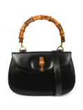Gucci Pre-Owned 1990-2000s Bamboo 2way leather tote bag - Black