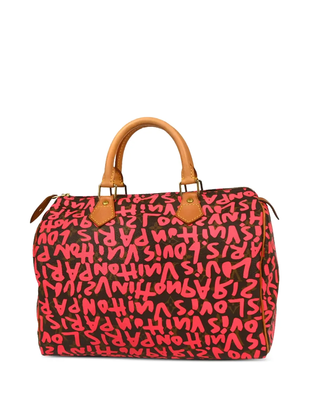 Louis Vuitton Pre-Owned 2008 monogram graffiti speedy 30 handbag | Pre-Owned | Image 2