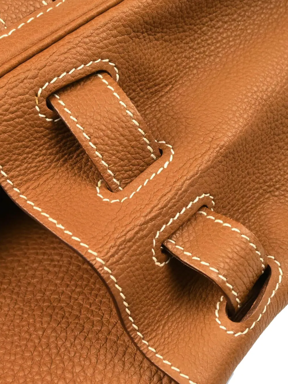 Pre-owned Hermes 2003 Kelly 32 Two-way Handbag In Brown
