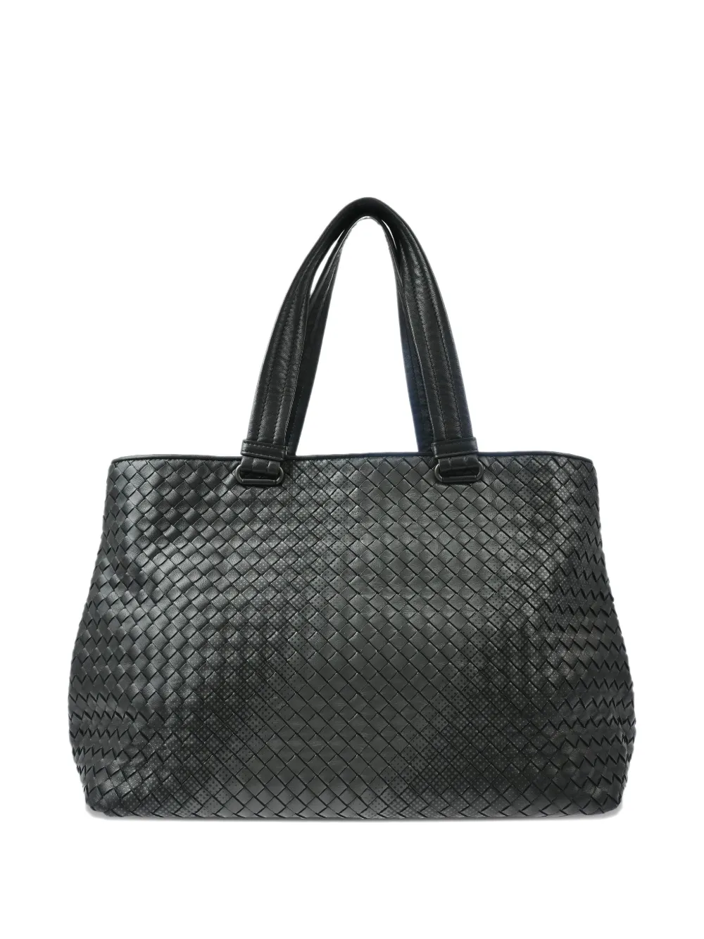Bottega Veneta Pre-Owned 1990s-2000s Intrecciato leather tote handbag | Black | Image 1
