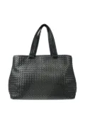 Bottega Veneta Pre-Owned 1990s-2000s Intrecciato leather tote handbag - Black