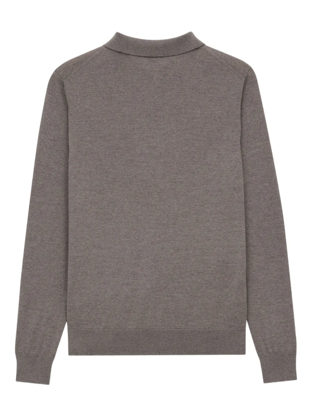 Saint Laurent patch-pocket polo shirt - Bruin