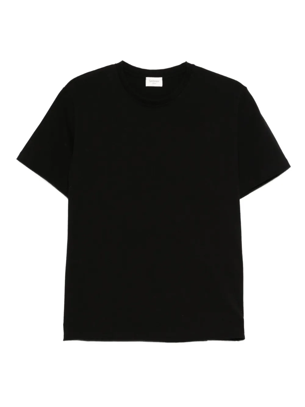 Saint Laurent crew-neck short-sleeve t-shirt | Black | Image 1