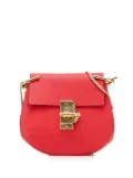 Chloé Pre-Owned 2016 Small Drew Leather crossbody bag - Red
