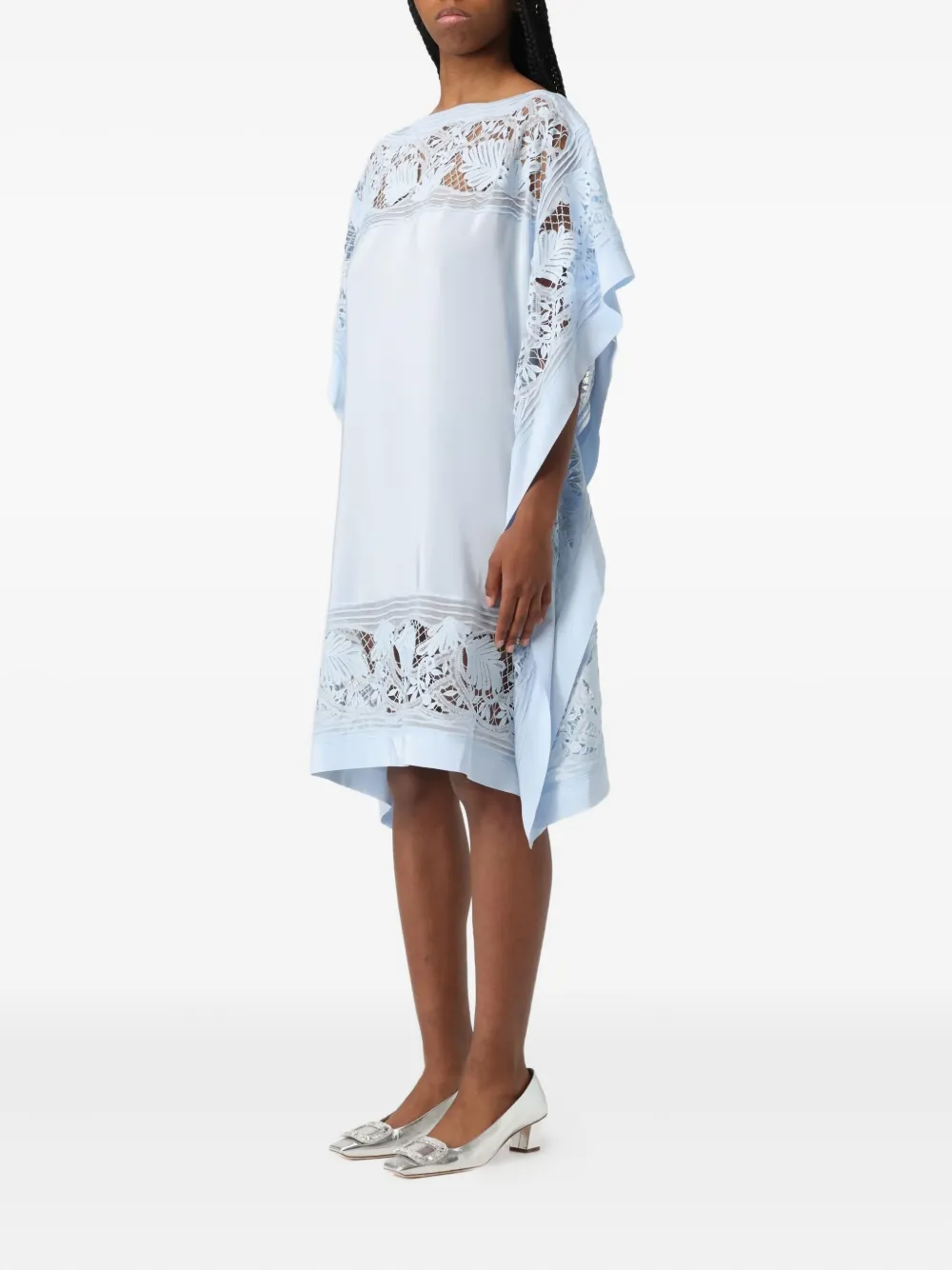 Ermanno Scervino lace-insert midi dress | Day Dresses | Image 2