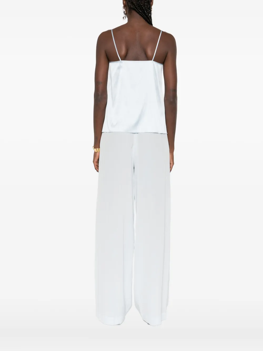 Ermanno Scervino Top met spaghettibandjes Blauw