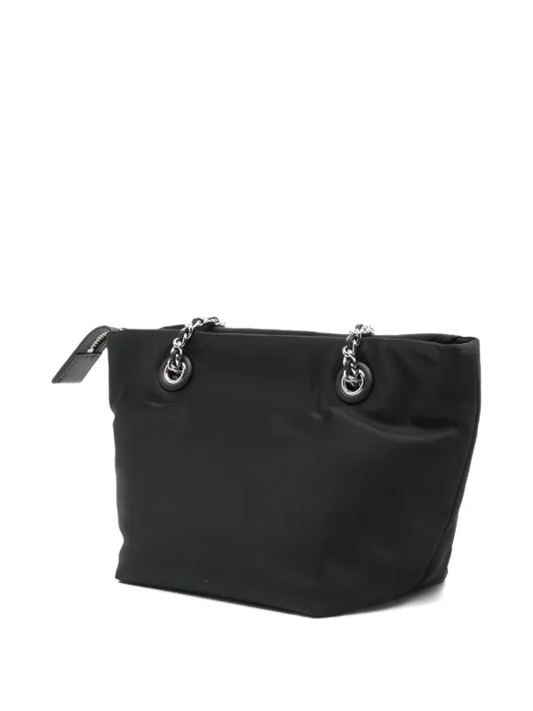 Tory Burch Ella chain-strap Shoulder Bag | Black | FARFETCH