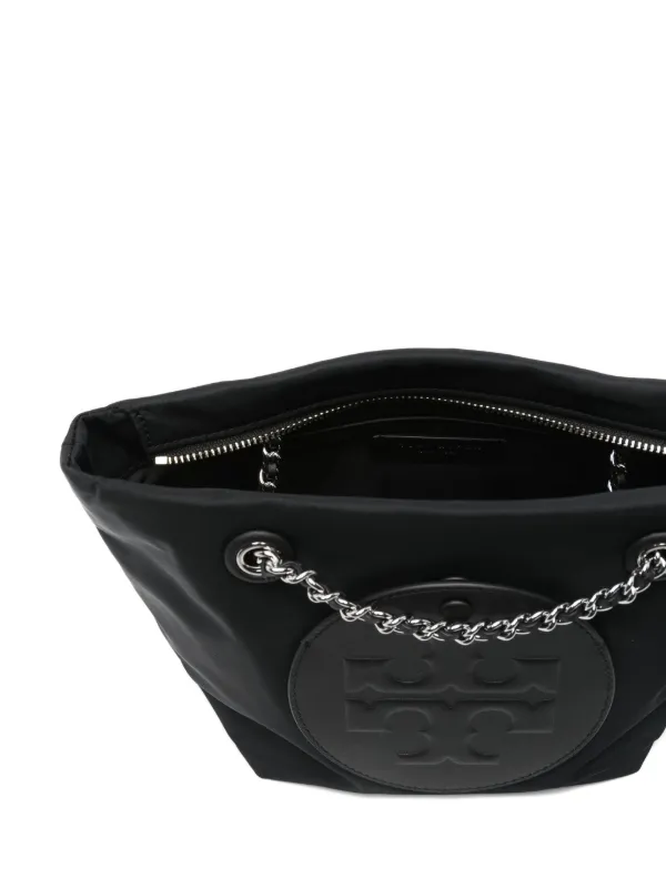 Tory Burch Ella chain-strap Shoulder Bag | Black | FARFETCH