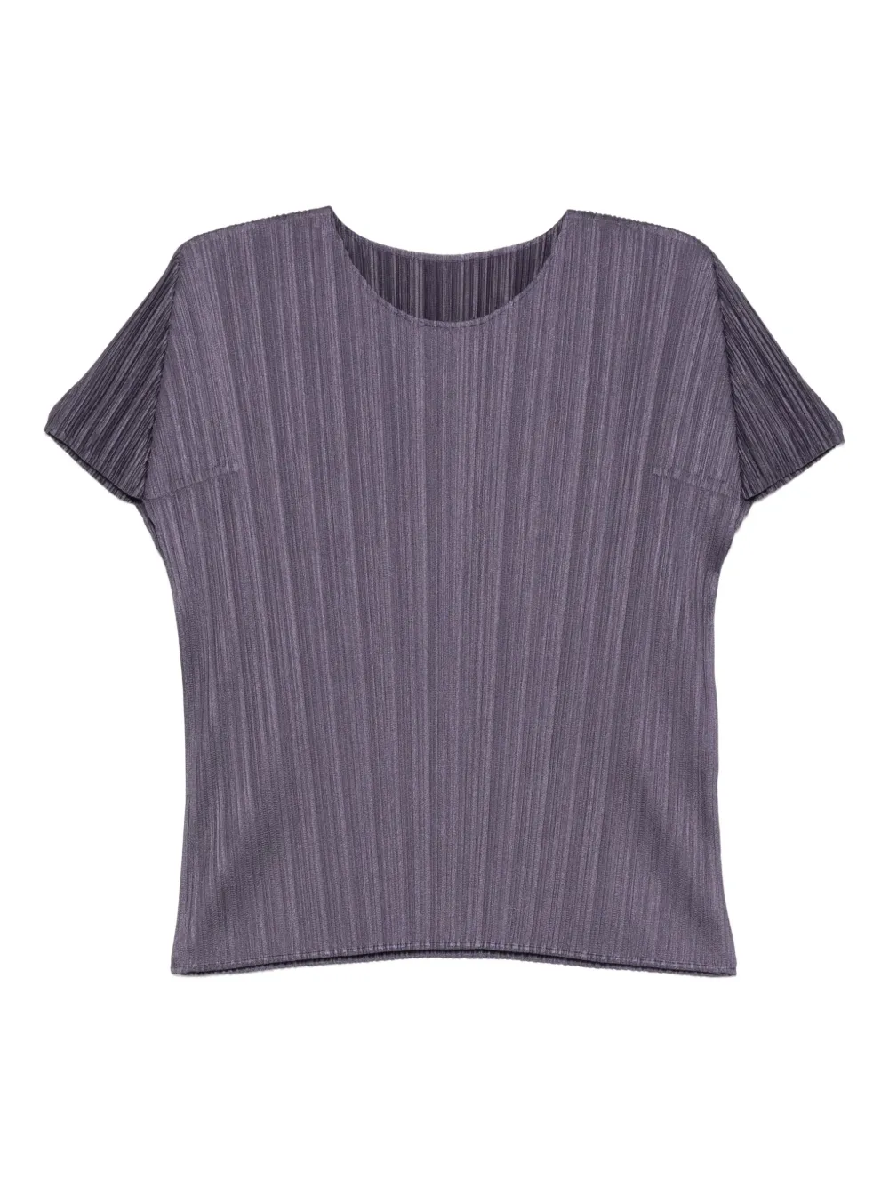 Pleats Please Issey Miyake Geplooide top Blauw