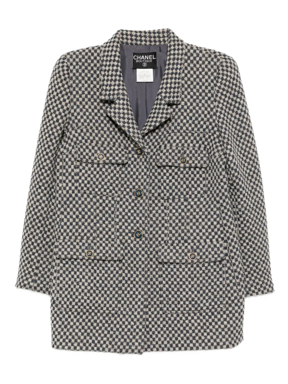 CHANEL Pre-Owned 1995 single-breasted jacket | Blue | Image 1