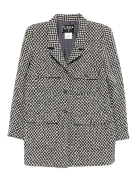 CHANEL Pre-Owned 1995 싱글 브레스티드 재킷