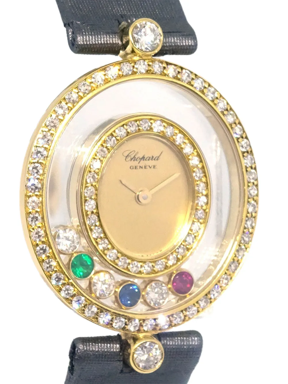 Chopard Pre-Owned reloj Happy Diamonds de 25mm 1980 | Estilos de archivo | Image 2