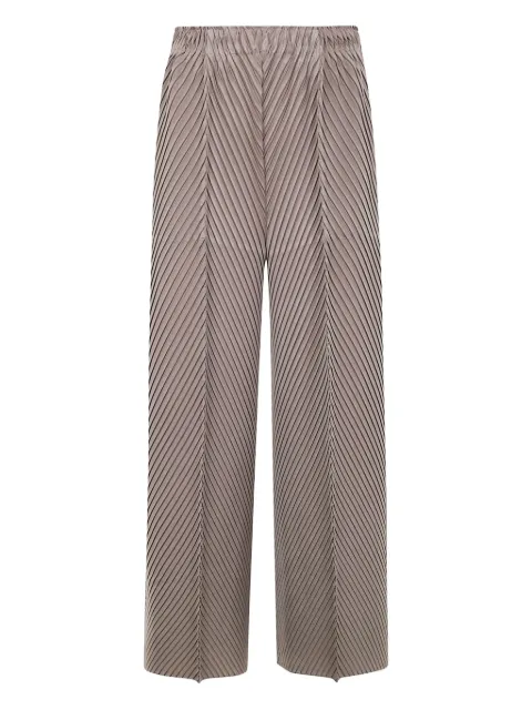 Issey Miyake pleated wide-leg trousers