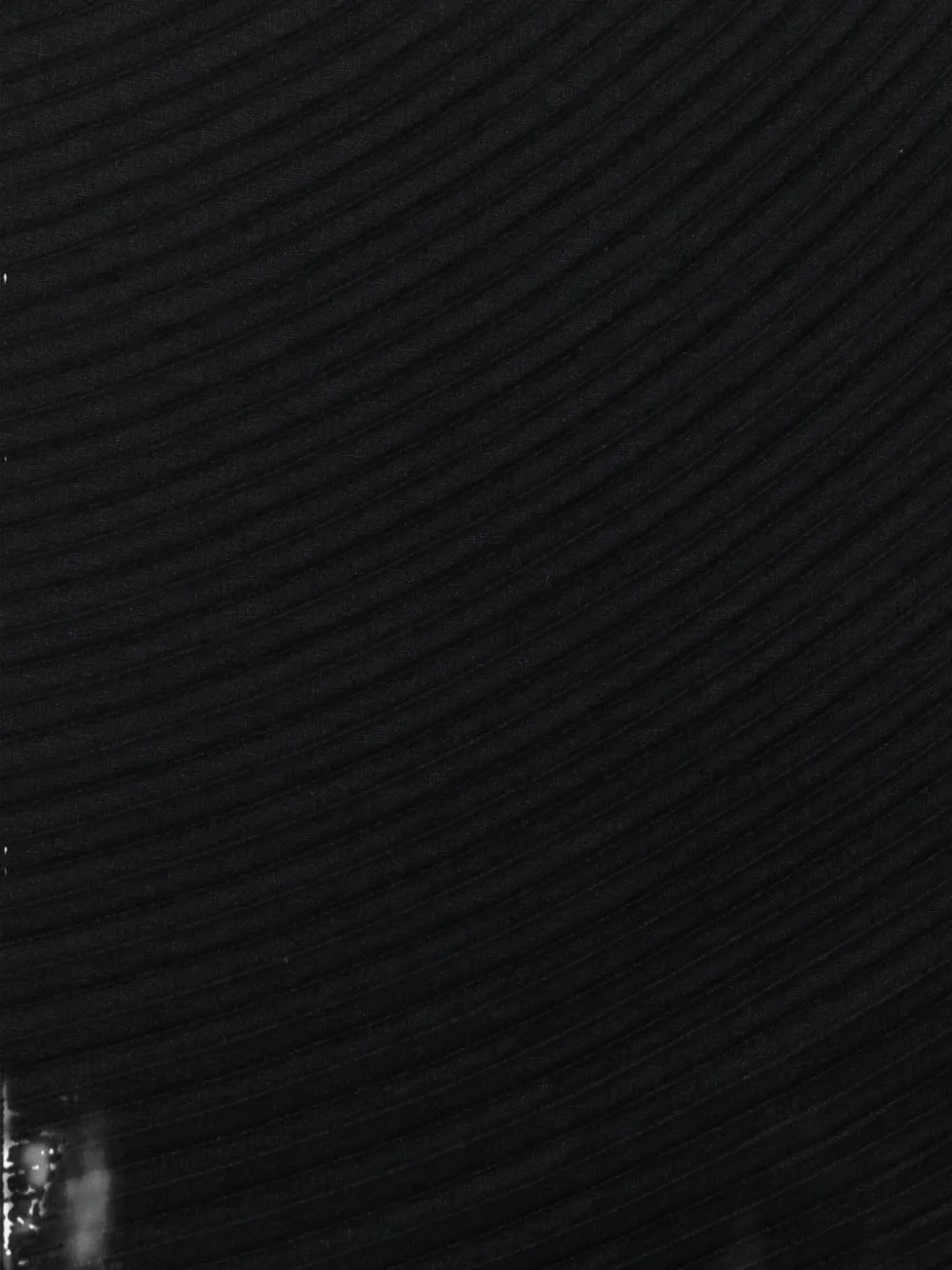 Issey Miyake Pleated Scarf In Black