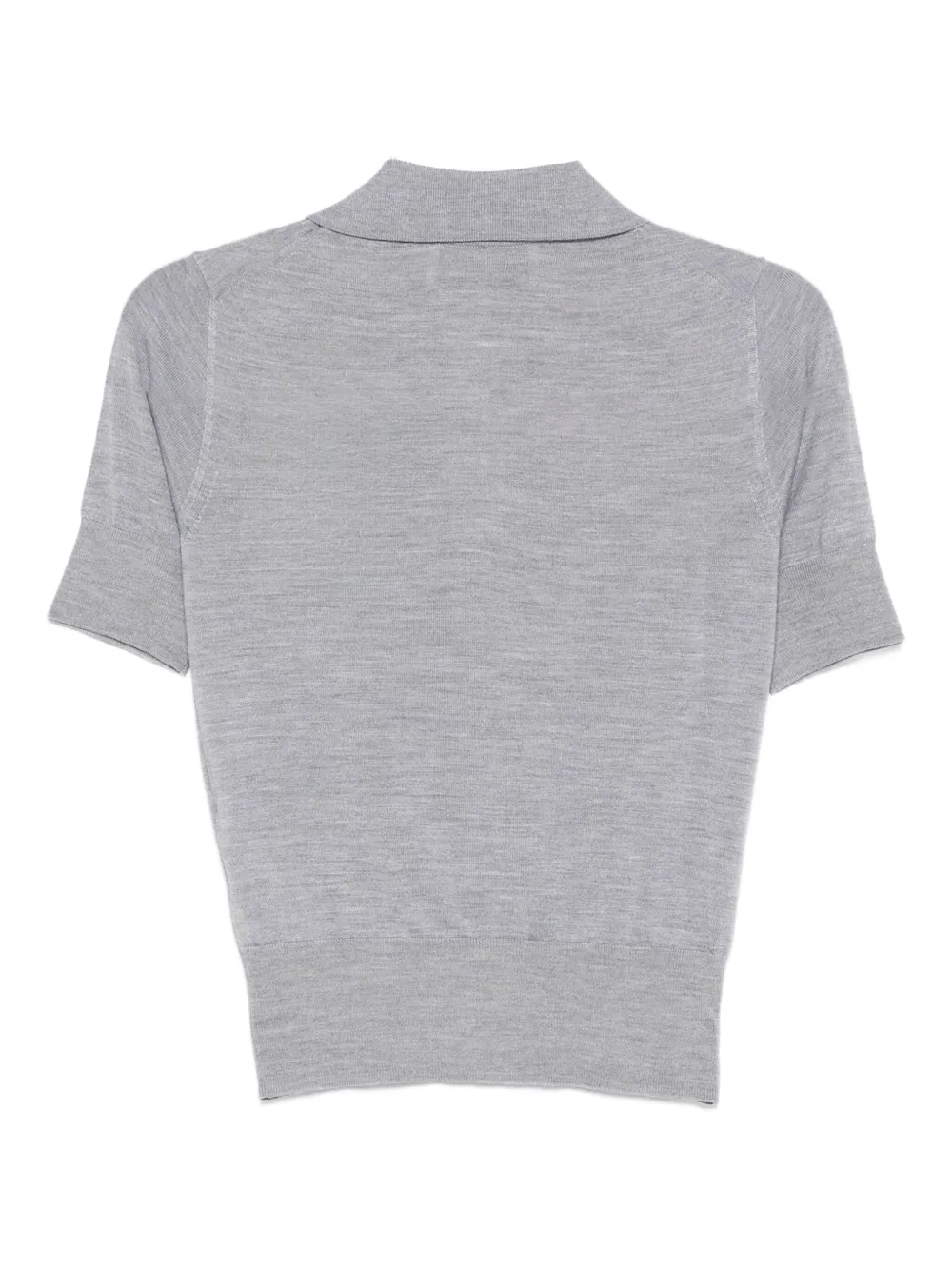 AMI Paris Polotop met korte mouwen - Grijs
