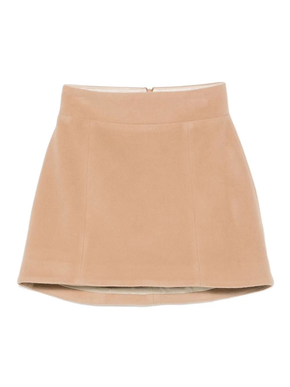Vestiaire d'un Oiseau Libre Mini-rok met A-lijn Bruin