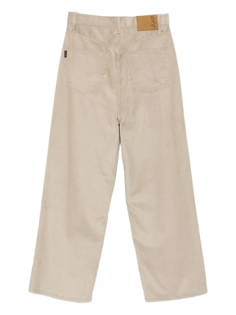 Haikure Ribfluwelen broek - Beige