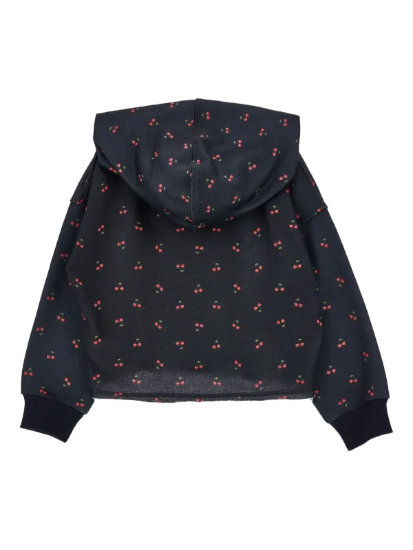 Philosophy Di Lorenzo Serafini Kids cherry-print Hoodie | Blue