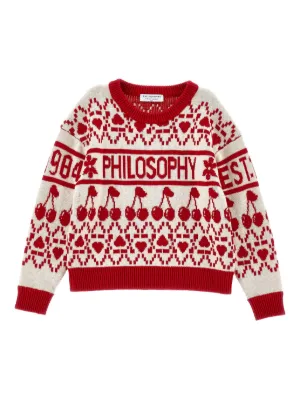 Perfect Moment Kids Suéter Star | Vermelho | FARFETCH BR