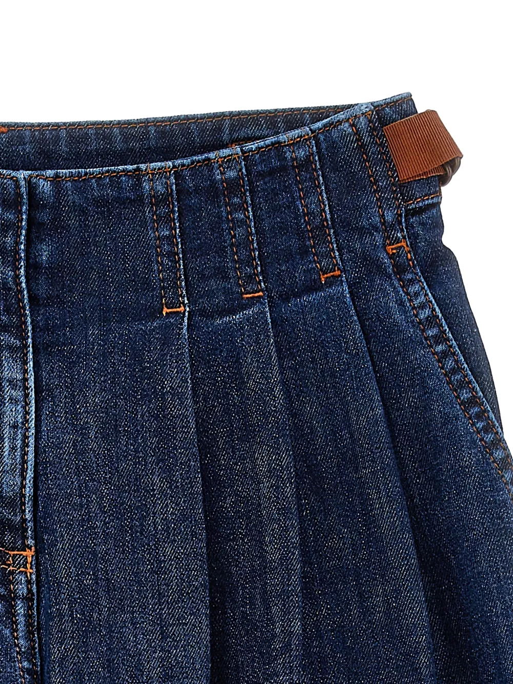 Philosophy Di Lorenzo Serafini Pleated Jeans In Blue