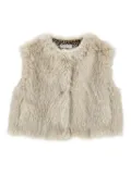 Philosophy Di Lorenzo Serafini Kids faux-fur vest - Neutrals