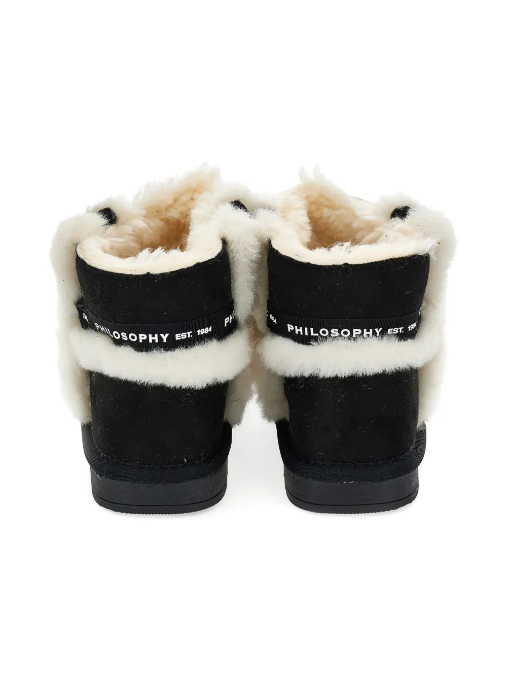 Philosophy Di Lorenzo Serafini Kids logo boots Black