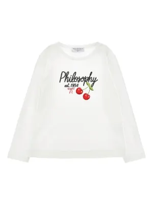 Philosophy Di Lorenzo Serafini Kids Girls T-Shirts - Shop