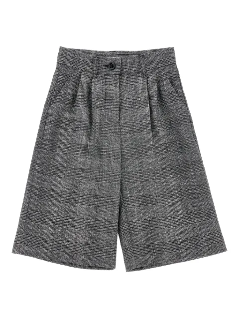 Philosophy Di Lorenzo Serafini Kids pleated check trousers