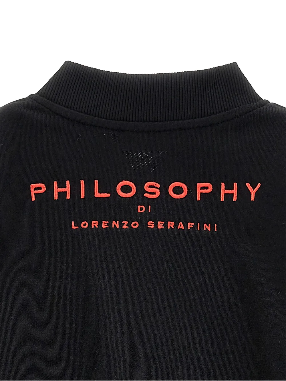Philosophy Di Lorenzo Serafini Zip-front Bomber Jacket In Black