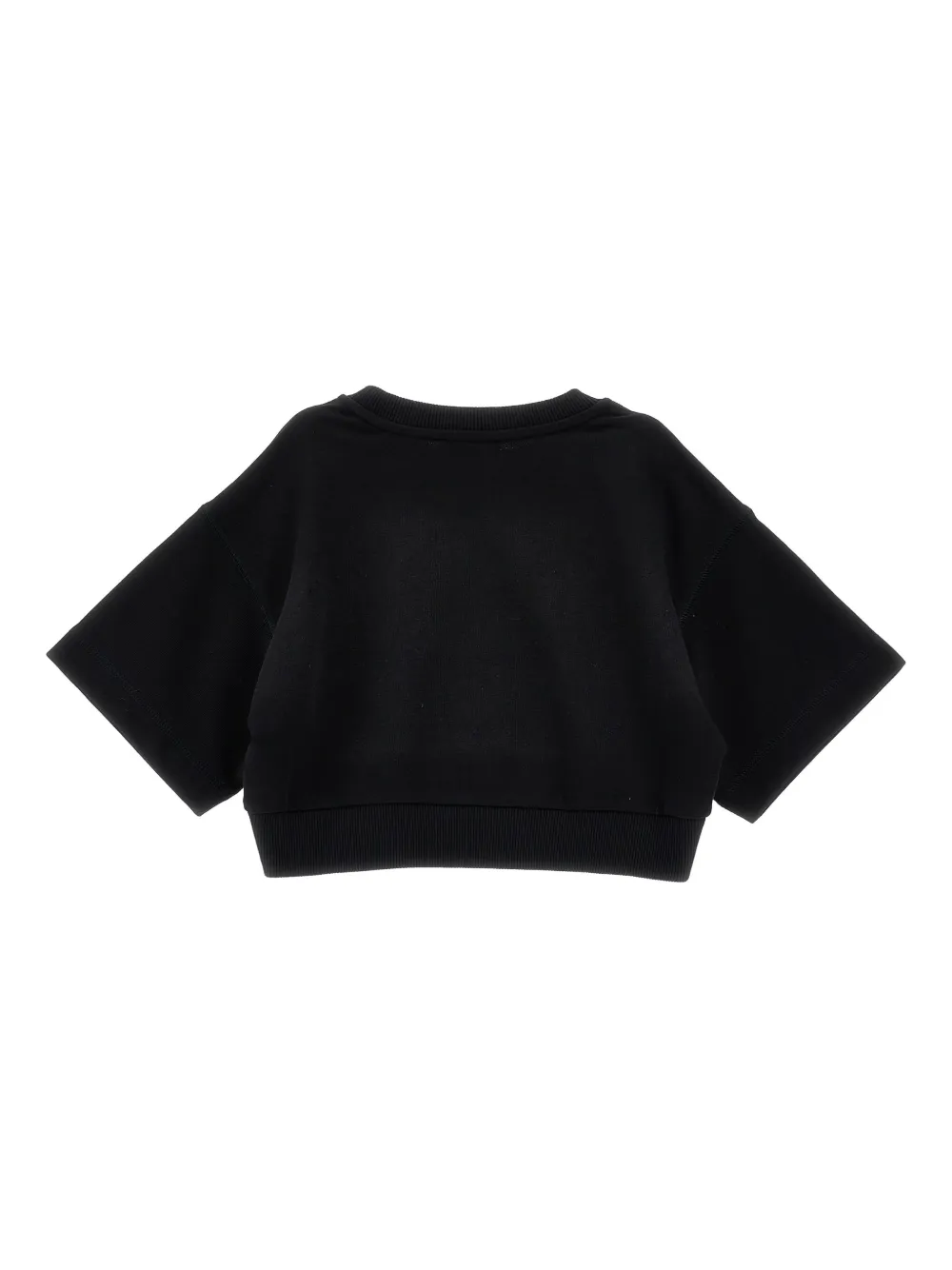 Philosophy Di Lorenzo Serafini Kids T-shirt met geborduurd logo Zwart